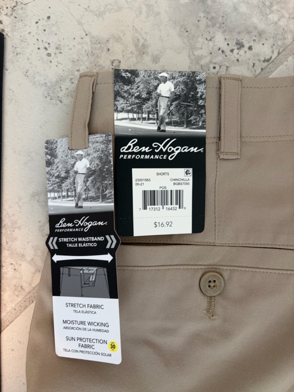 Hogan Men’s Chino Shorts - Chinchilla Tan